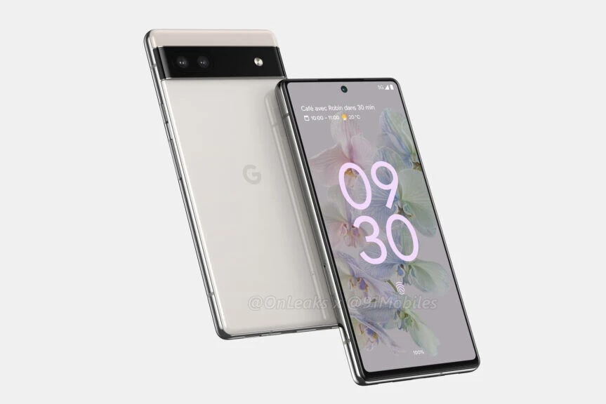 Google Pixel 6a: в сеть попали первые рендеры 4 Google pixel 6a
