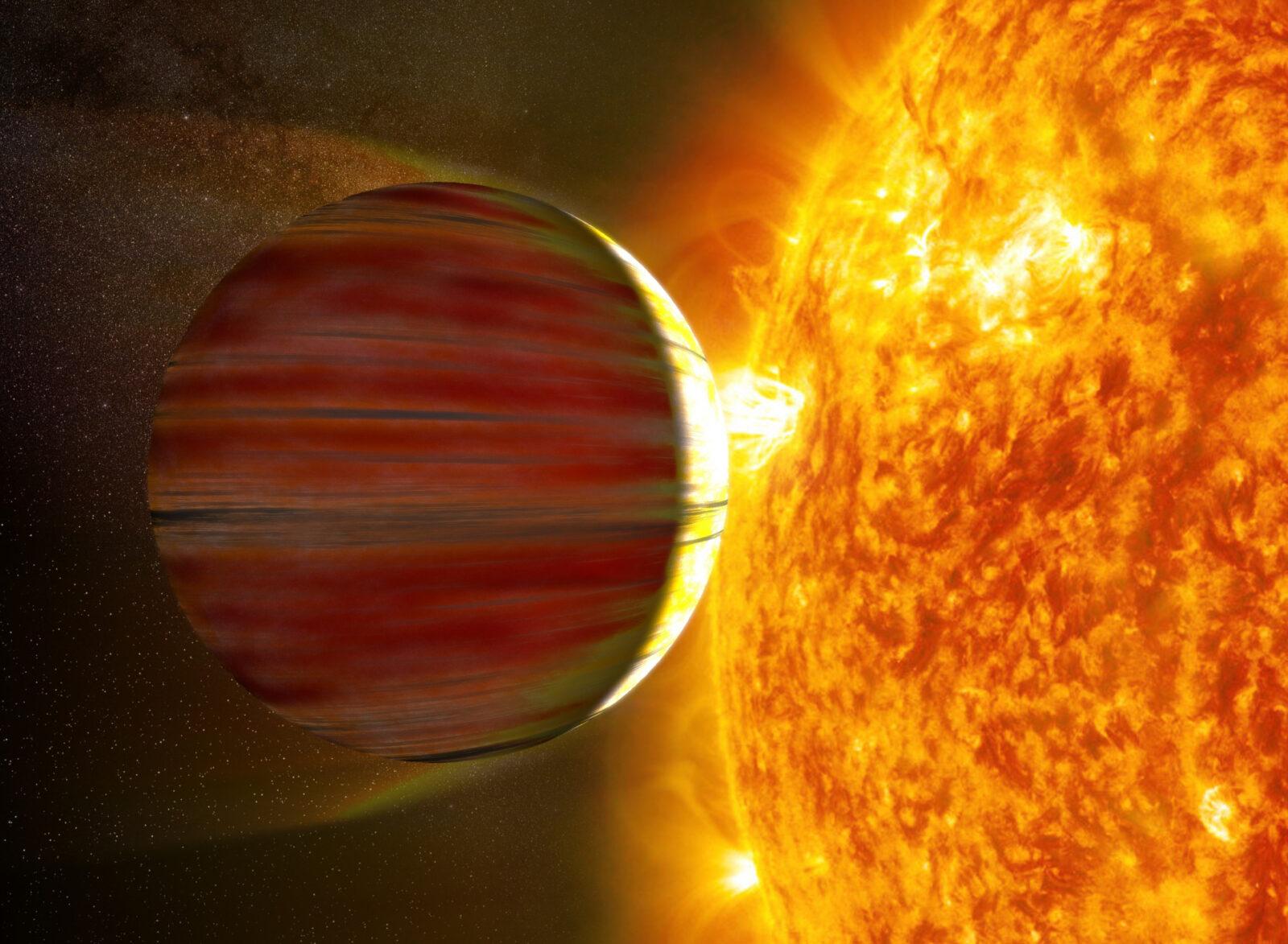 Адски горячая: индийские астрономы нашли планету, раскалённую как Солнце (kosmos solntse planeta)