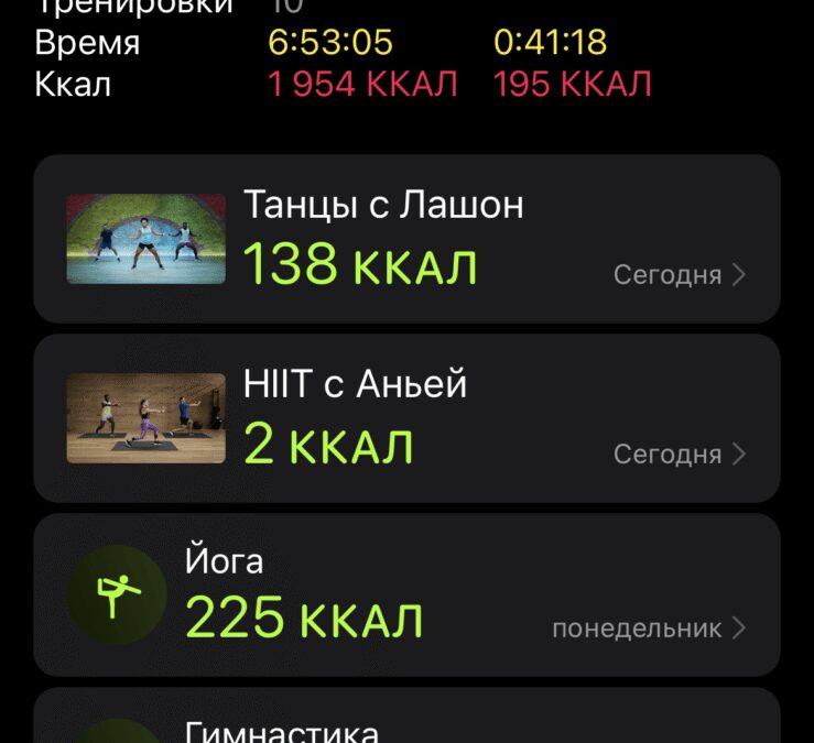 Обзор Apple Fitness+: воодушевляющие тренировки где удобно и когда угодно 17 moi treni