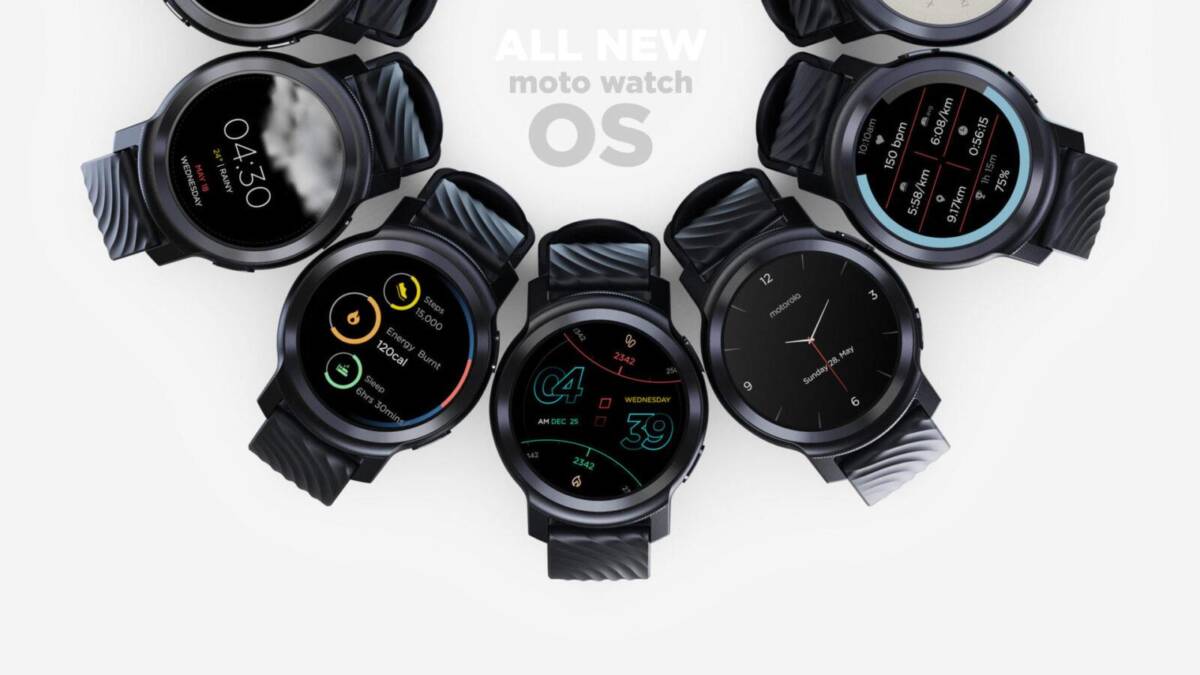Motorola Moto Watch 100 с новой ОС вместо Google Wear OS на умных часах