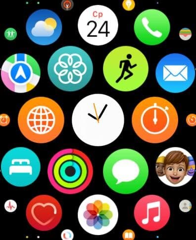 Меню приложений