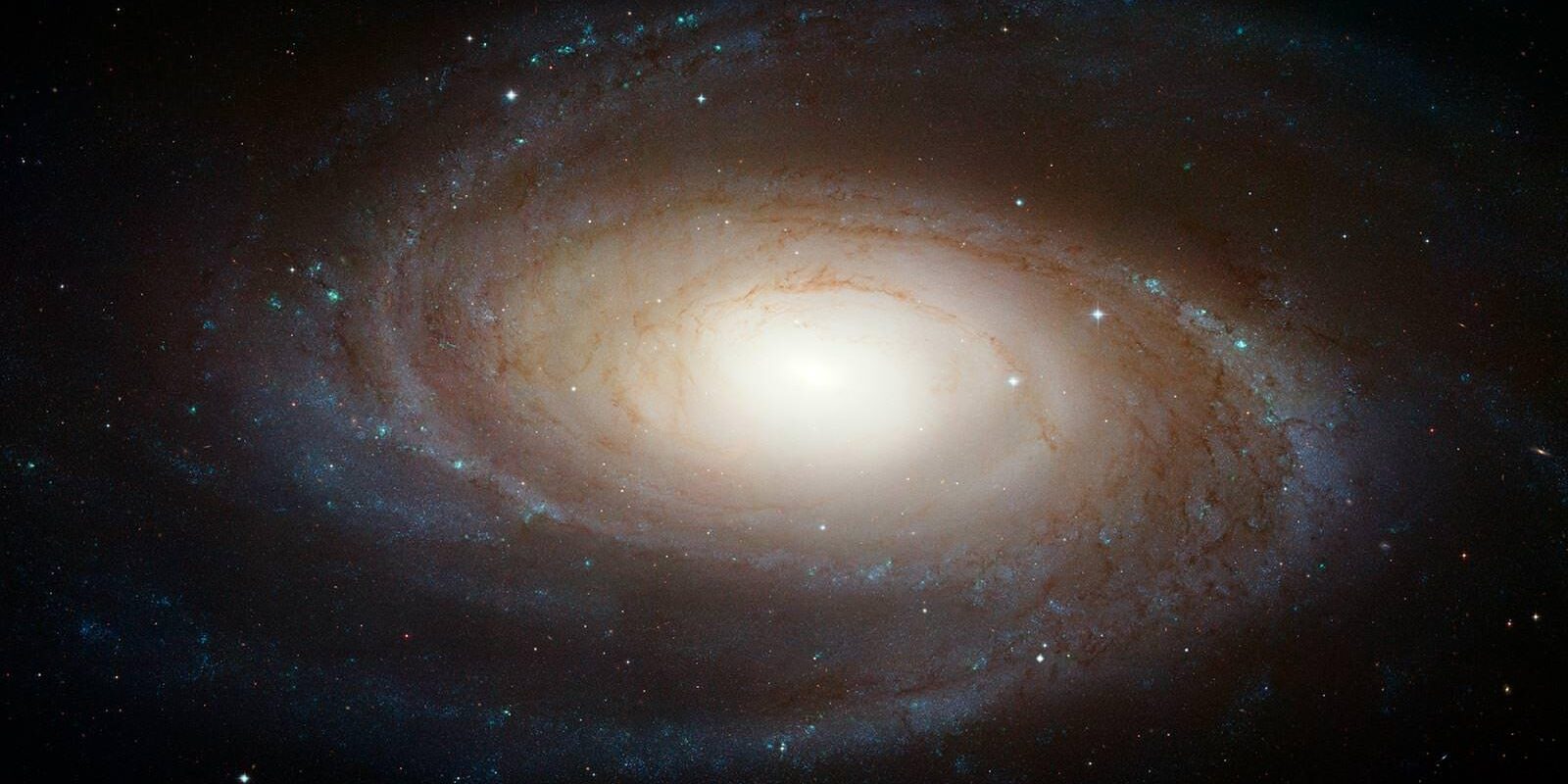Hubble запечатлел сверкающую спиральную галактику Mrk 1337 1 Hubble