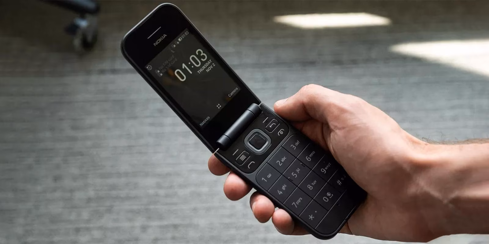 CES 2022: Представлен смартфон-раскладушка Nokia 2760 Flip 4G 2 Nokia 2760 Flip 4G