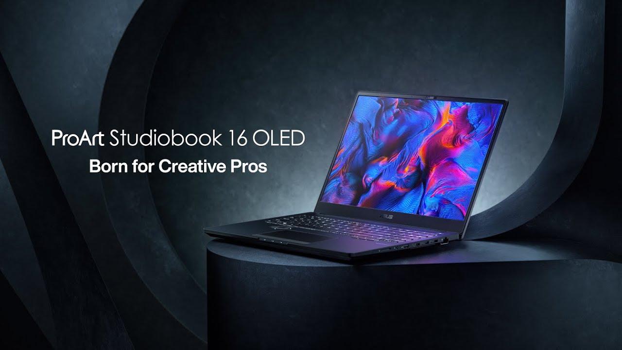 ASUS представила две линейки ноутбуков: ProArt StudioBook 16 и VivoBook Pro 5 ASUS