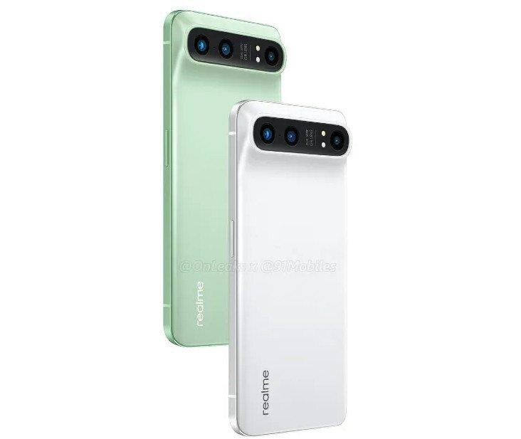 Цветные задние панели и трехкамерные модули Realme GT 2 Pro