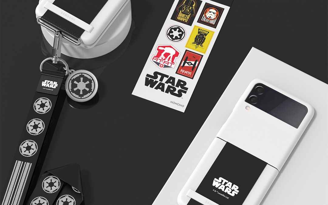 Samsung Z Flip3 получил новые аксессуары с символикой Disney, MARVEL, саги "Звёздные Войны" и сериала "Симпсоны" 6 starwars 2