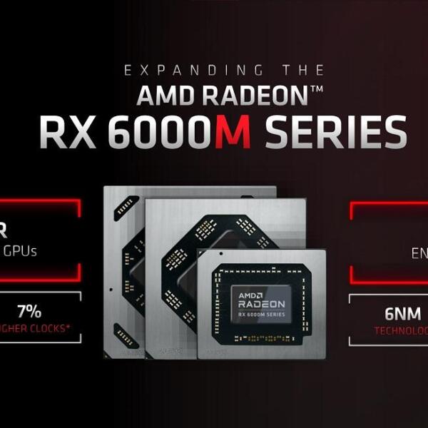 CES 2022: AMD представила новую высокопроизводительную графику Radeon для ноутбуков и настольных ПК (130775 amd radeon rx 6000m 2022 1)