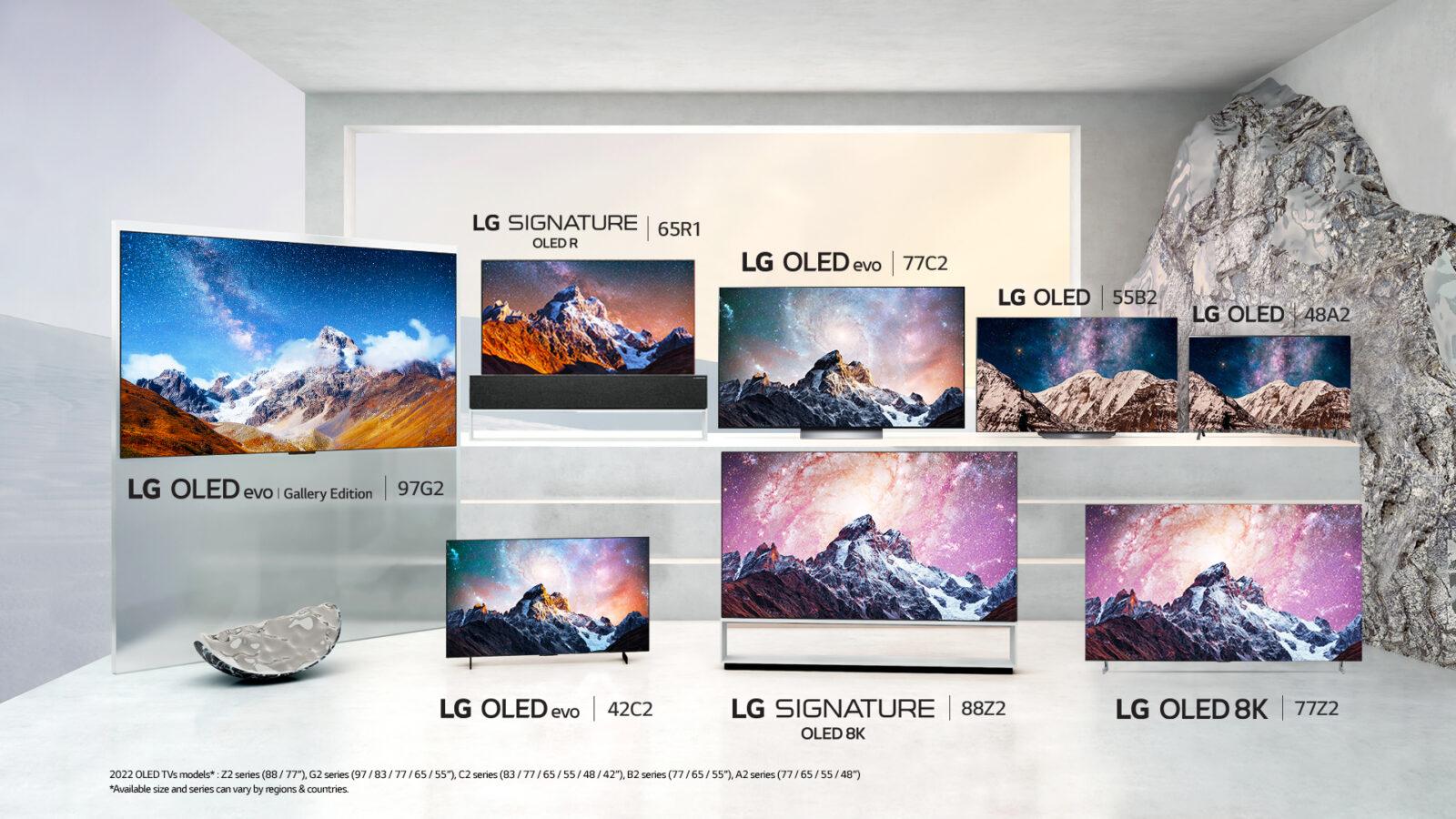CES 2022: LG представила новую линейку телевизоров LG OLED (2022 OLED)