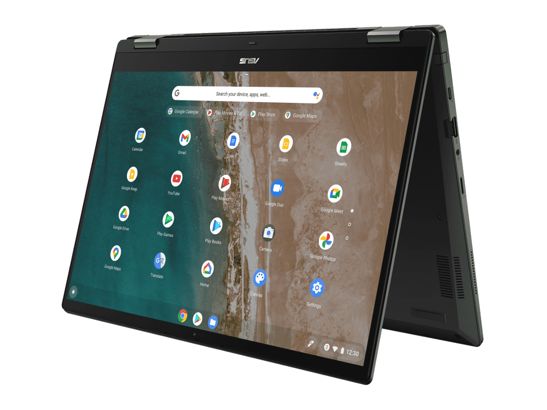 CES 2022: ASUS сделала новый Chromebook Flip CX5 (CX5601 tent mode edited)