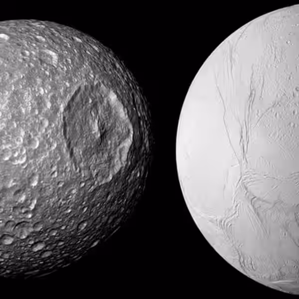 Луна Сатурна Мимас