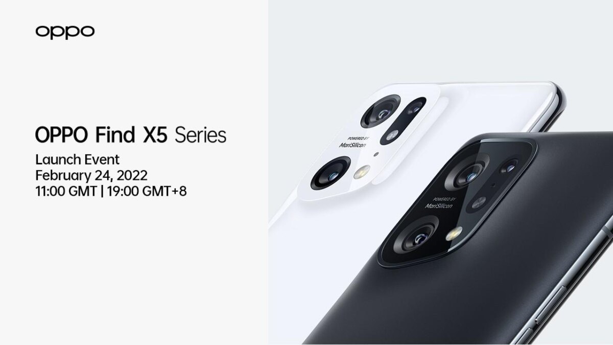 Рендер OPPO Find X5 с тремя камерами на задней панели