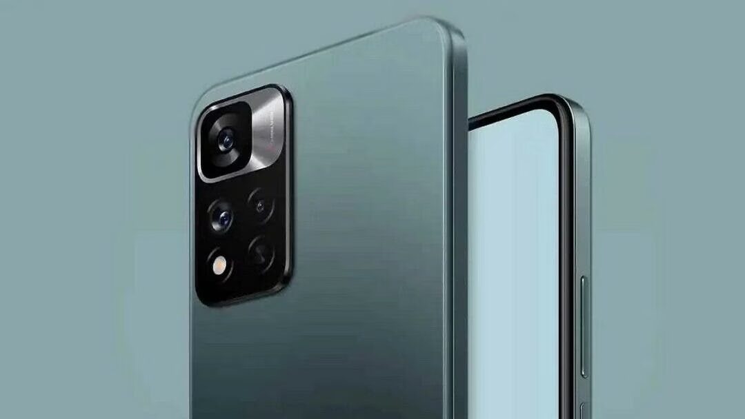 Задняя часть смартфона POCO X4 Pro с квадратной камерой