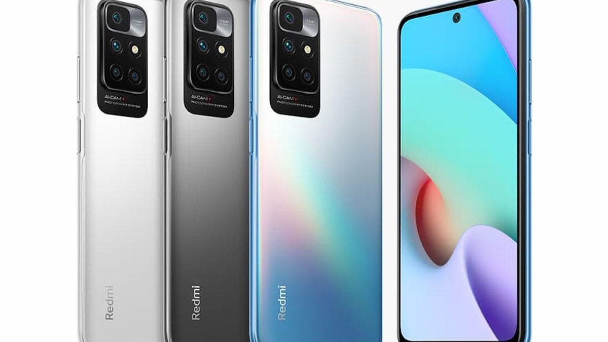 Смартфоны Redmi 10 2022 с четырьмя камерой на задней панели и большим дисплеем