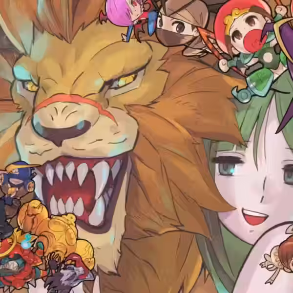 Capcom Fighting Collection — кадр антологии из 10 файтингов с боевой сценой