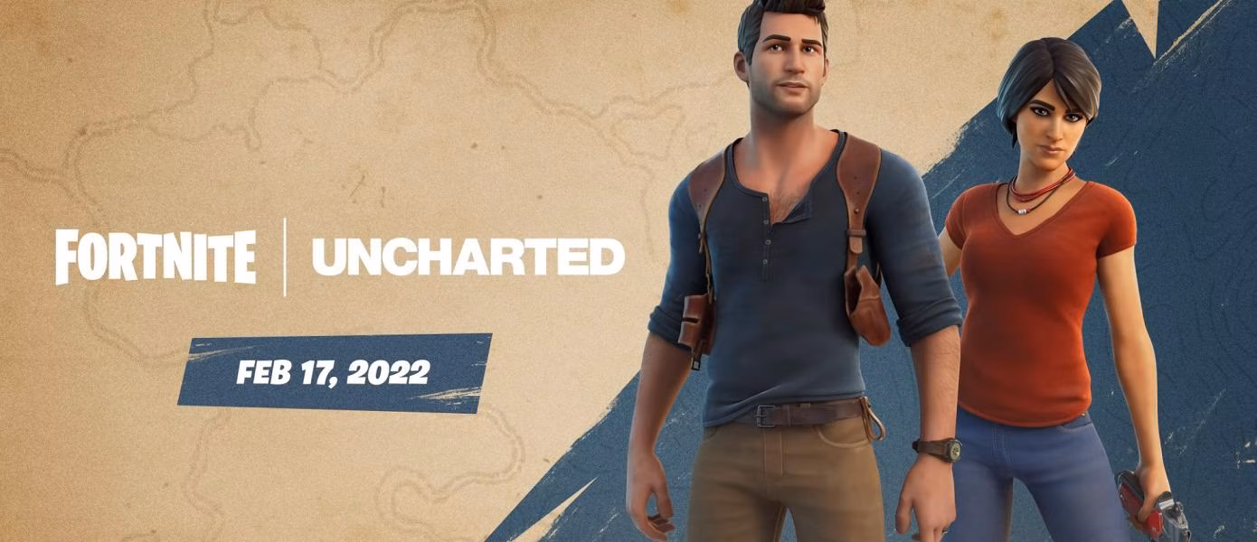 Кроссовер Fortnite и Uncharted включает скины Тома Холланда и Натана Дрейка 1 Fortnite Uncharted