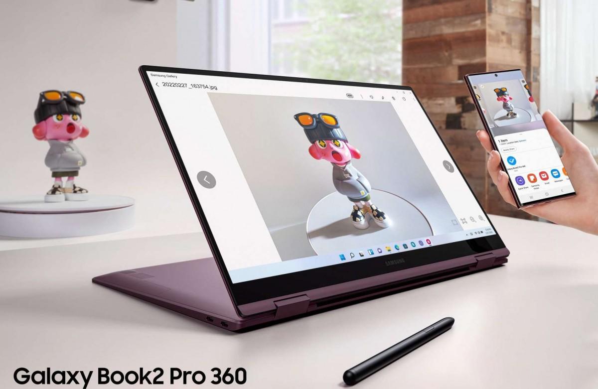 MWC 2022: Ноутбуки Samsung Galaxy Book2 Pro и Pro 360 оснащены AMOLED-экранами (gsmarena 003 20)