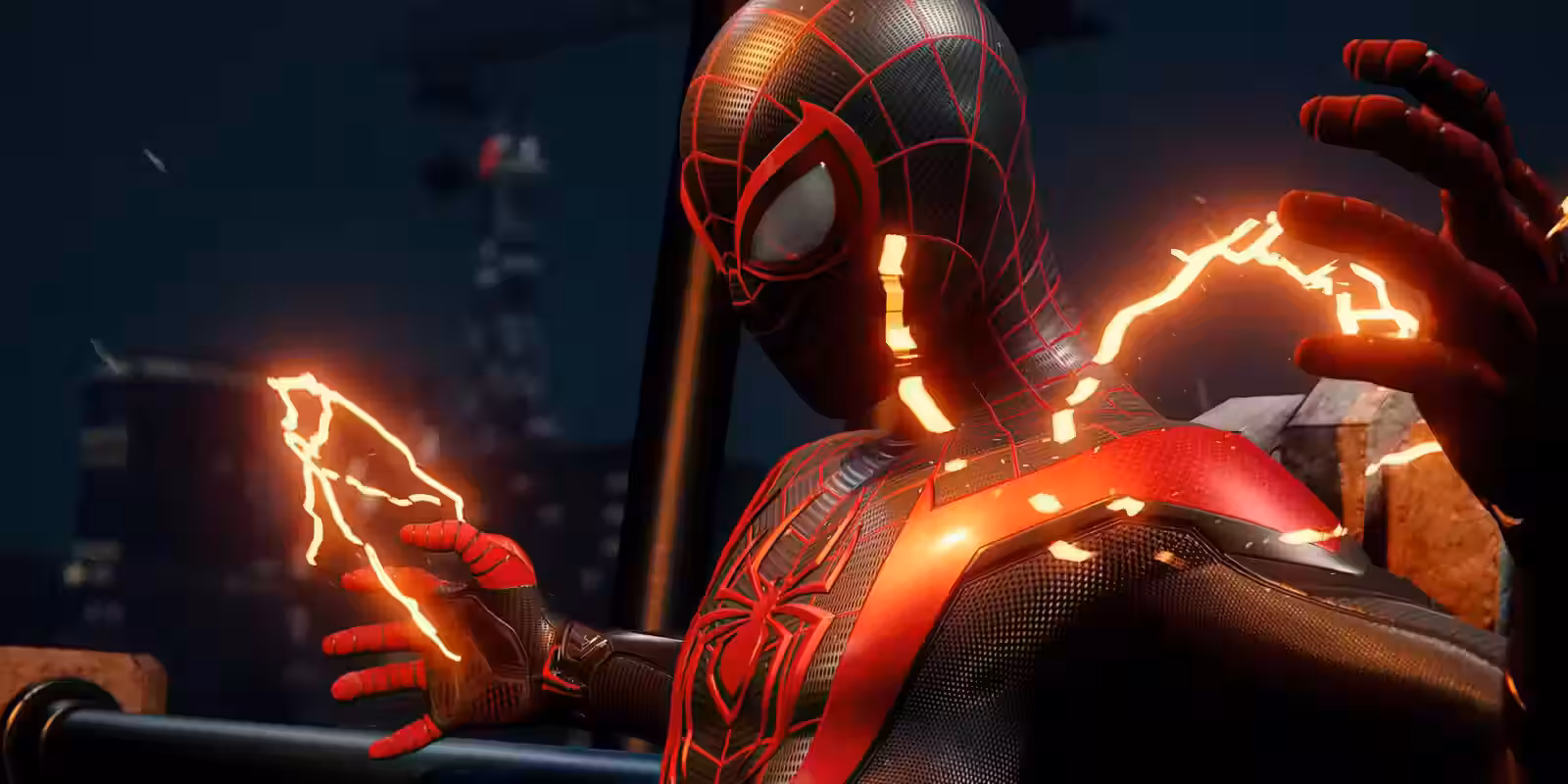Sony PlayStation 5 с обоями Marvel’s Spider-Man: Miles Morales