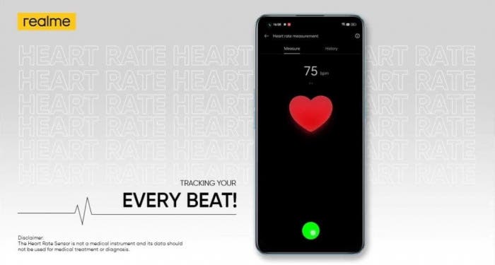Realme 9 Pro+ будет следить за здоровьем пользователя (realme)