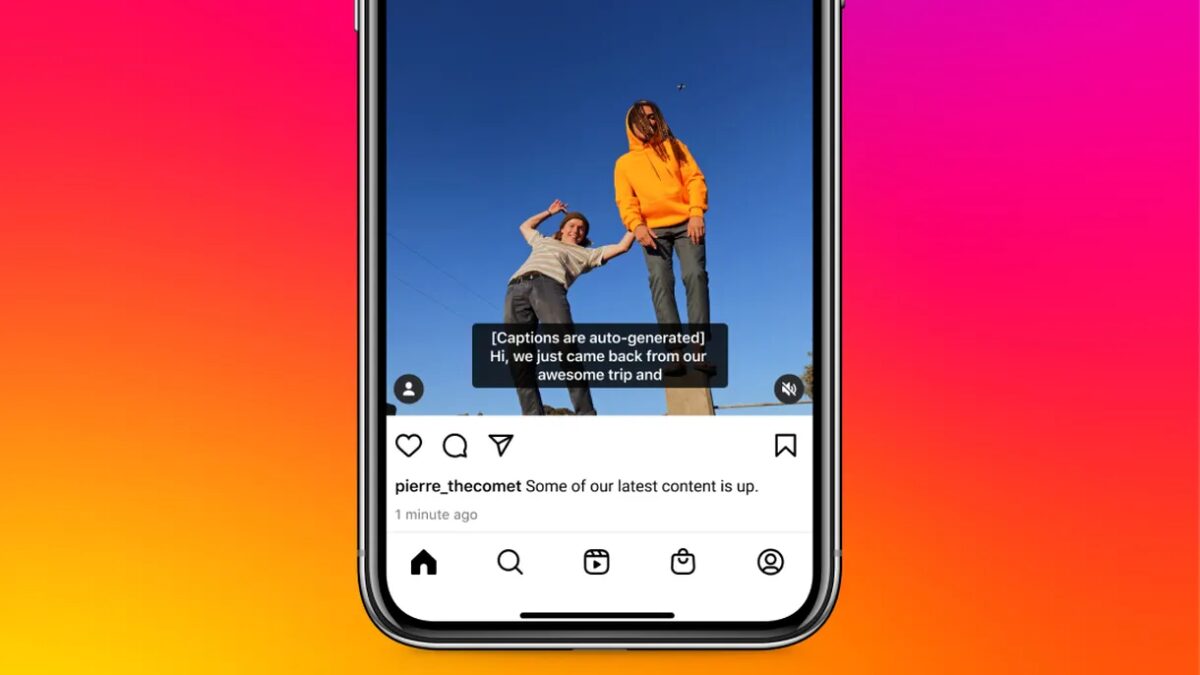 Instagram добавил автоматически сгенерированные подписи к видео