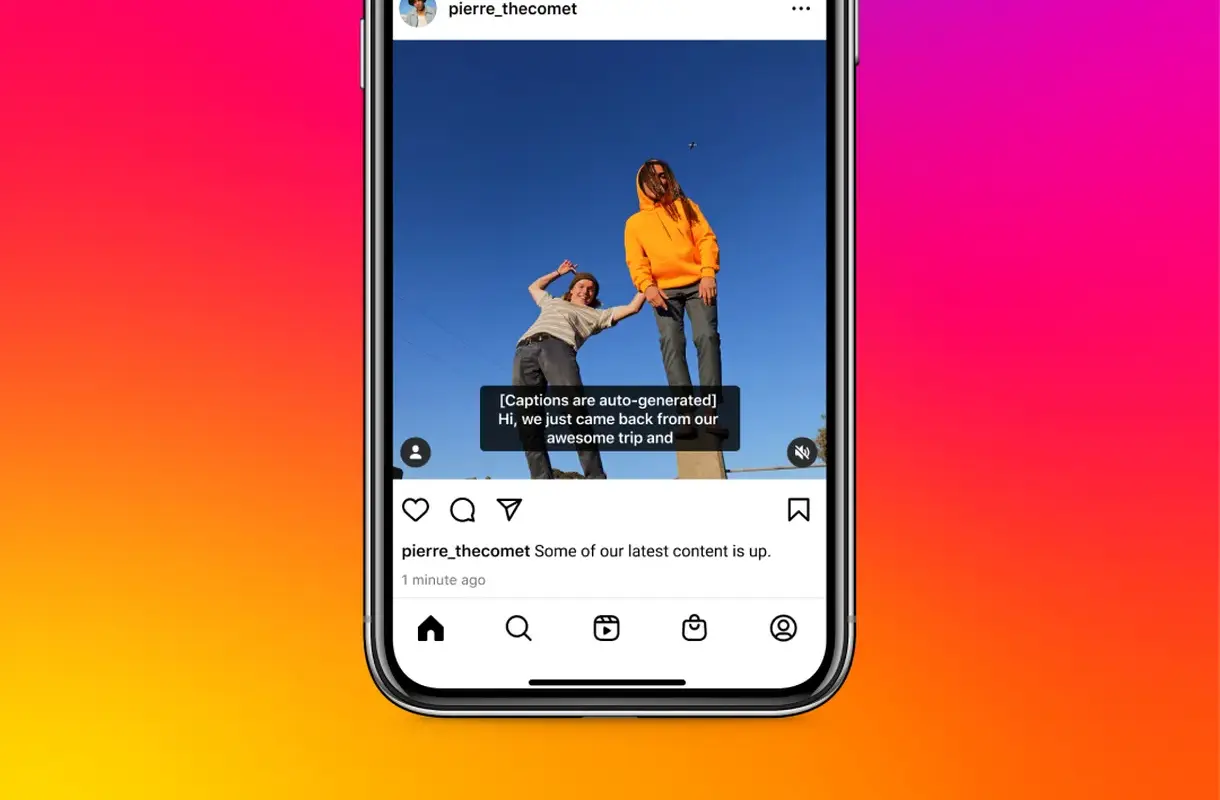 Instagram добавил автоматически сгенерированные подписи к видео