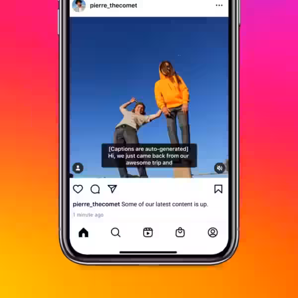 Instagram добавил автоматически сгенерированные подписи к видео