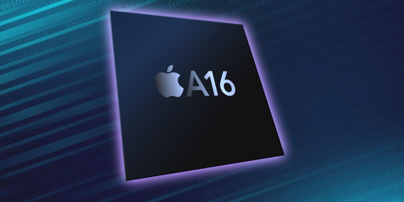 Только iPhone 14 Pro будет иметь A16 Bionic (Apple A16 Render)