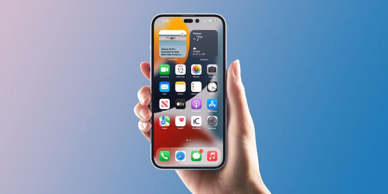Новые рендеры iPhone 14 Pro позволяют лучше рассмотреть дизайн смартфона Новые рендеры iPhone 14 Pro позволяют лучше рассмотреть дизайн смартфона
