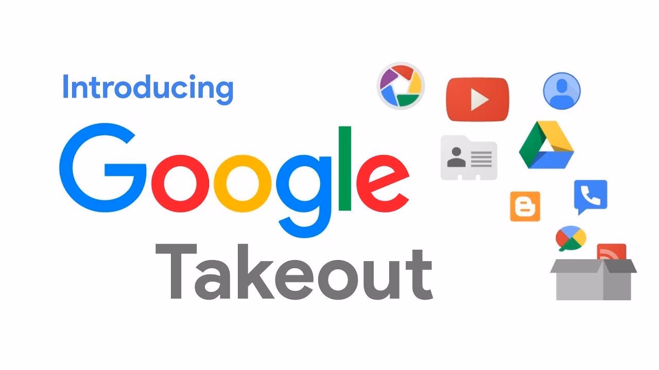 Как скачать все данные из Google 5 Google take out
