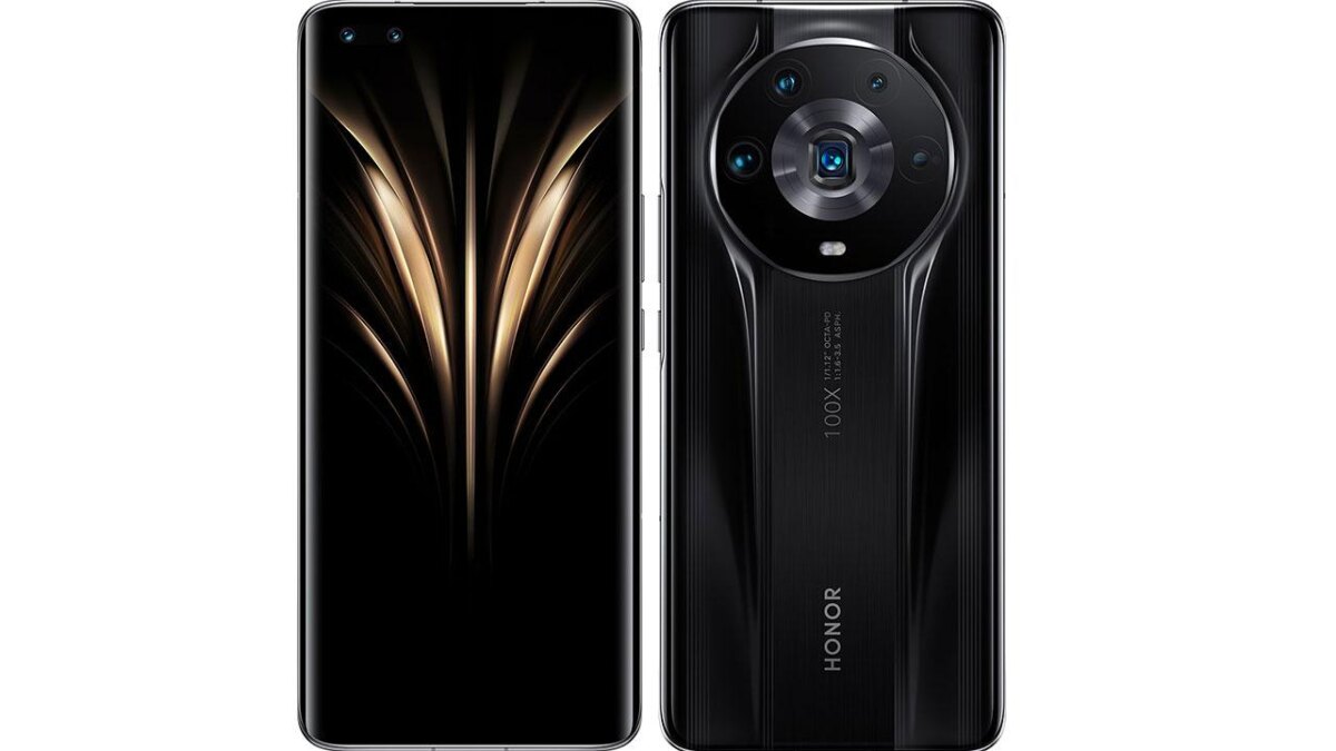 Задняя панель Honor Magic4 Ultimate с крупной круговой камерой