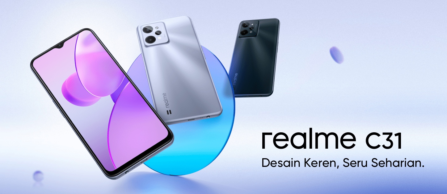 Представлен бюджетный смартфон Realme C31