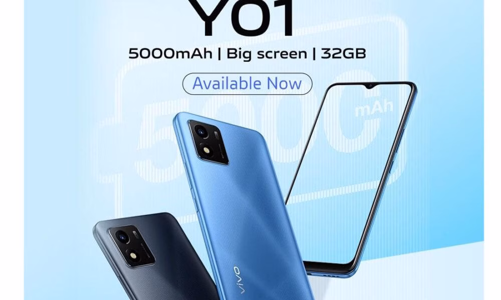 Vivo представила смартфон Y01 3 Vivo