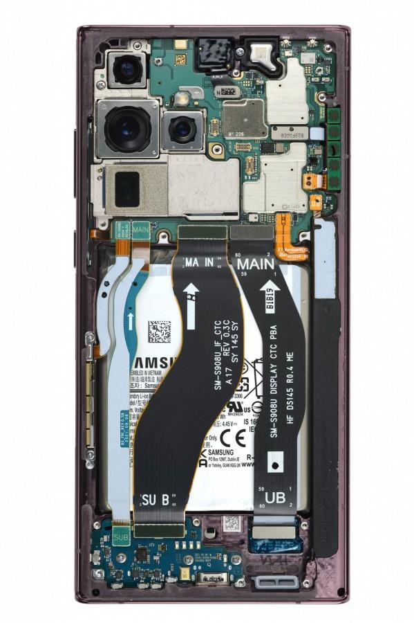 Разборка iFixit Galaxy S22 и S22 Ultra показала низкие показатели ремонтопригодности (gsmarena 003 11)