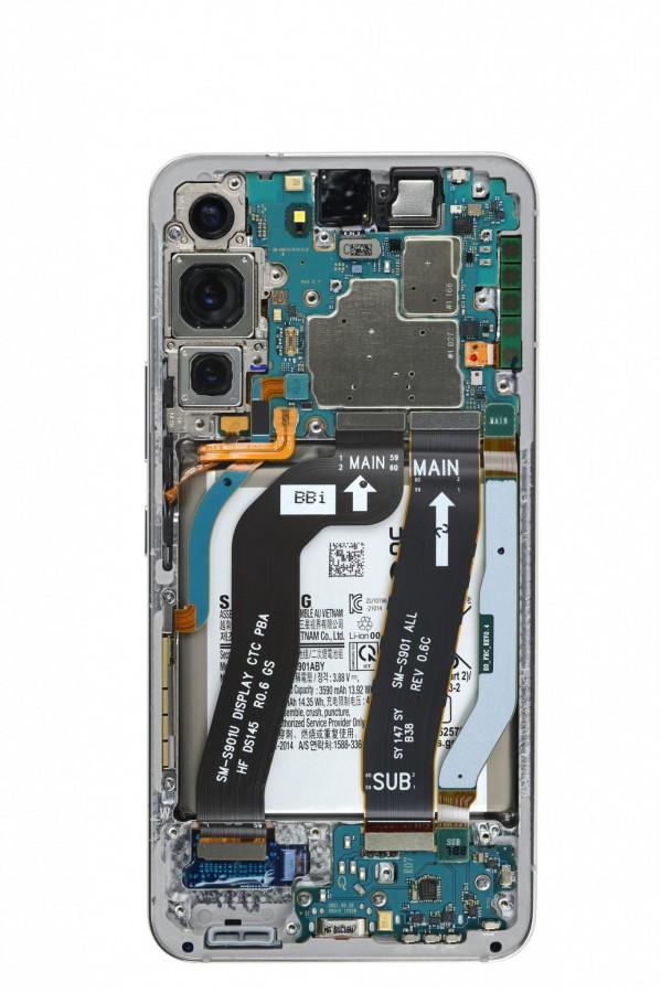 Разборка iFixit Galaxy S22 и S22 Ultra показала низкие показатели ремонтопригодности (gsmarena 004 9)