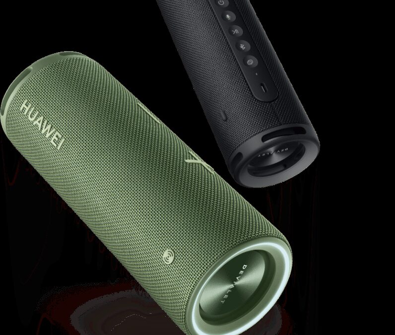 Группа портативных колонок Huawei Sound Joy с разными цветами
