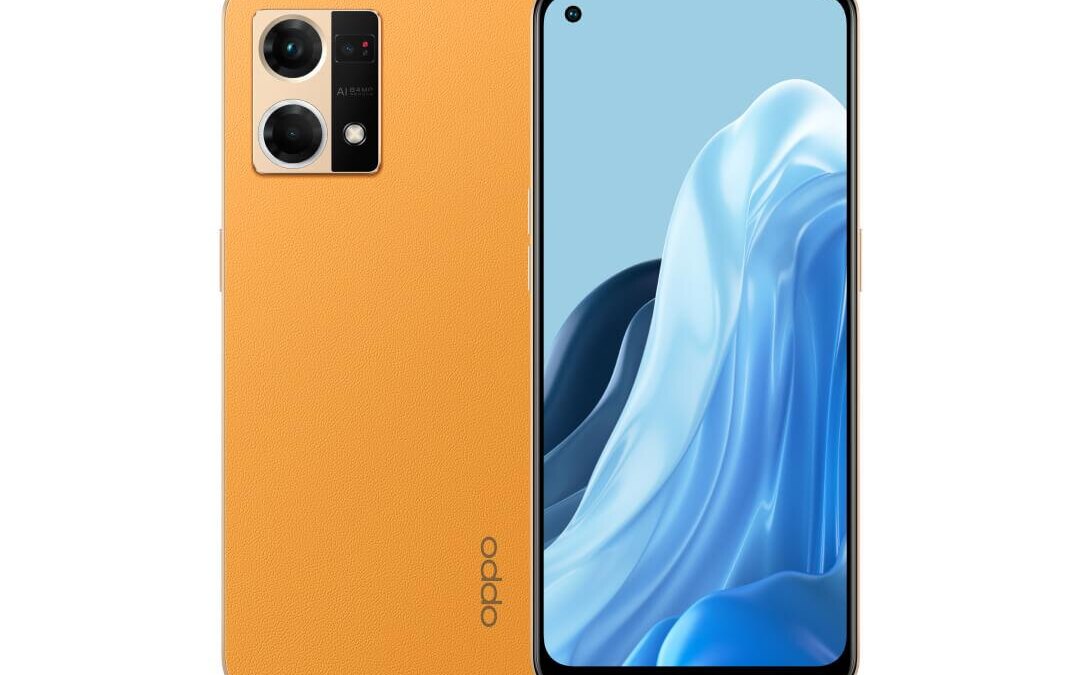 Задняя панель Oppo Reno 7 4G с тремя камерами