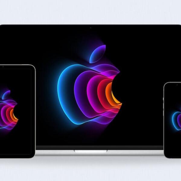 Прямая трансляция презентации Apple iPhone SE, Mac mini и iPad 8 марта 2022 на русском языке (peek performance wallpaper)