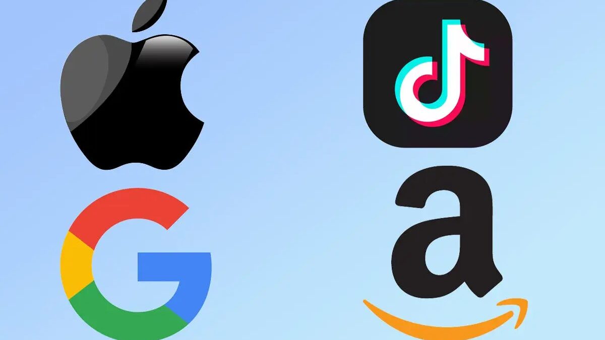 Apple, Amazon, Google и TikTok вошли в число 100 самых влиятельных компаний 5 tech comp