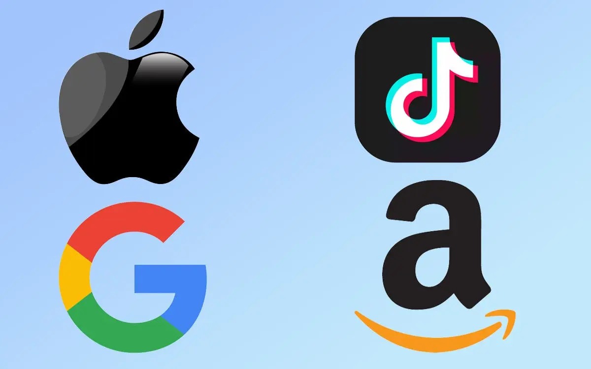 Apple, Amazon, Google и TikTok вошли в число 100 самых влиятельных компаний (tech comp)