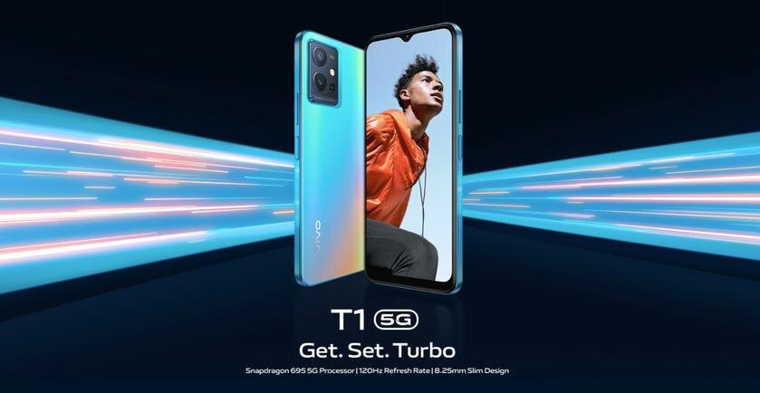 Представлен смартфон Vivo T1 5G 2 Vivo