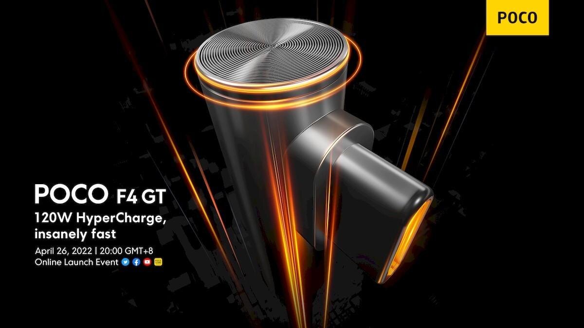 Poco представил F4 GT с SD8 Gen1 20 Poco