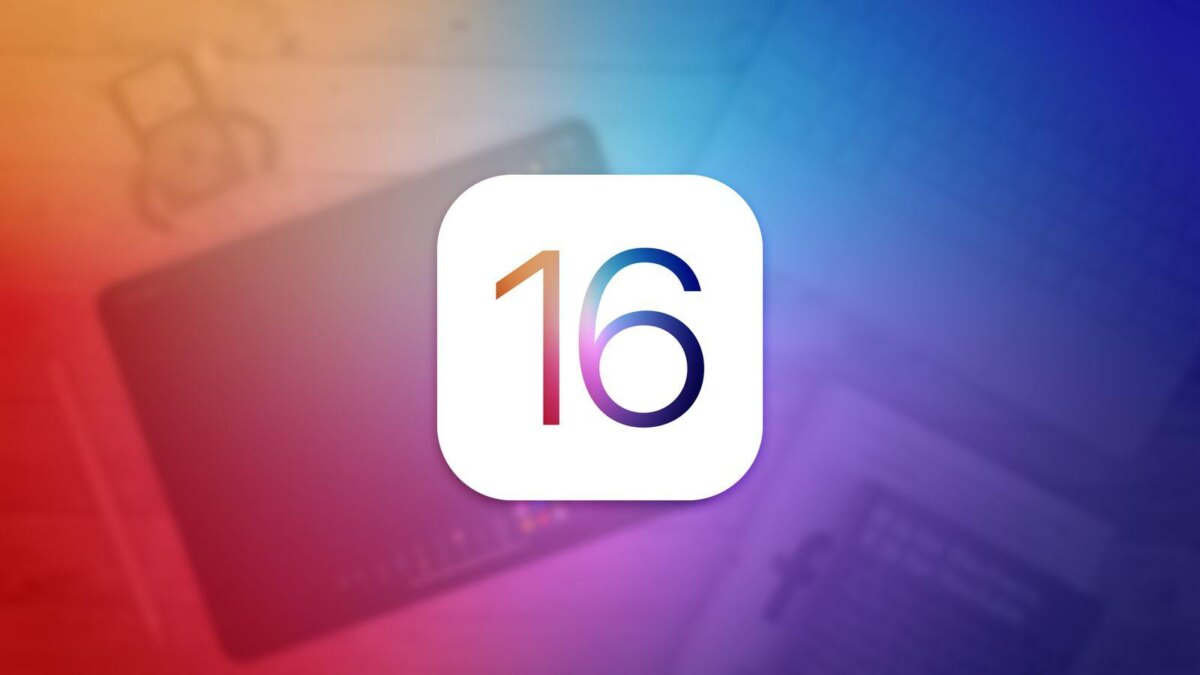 Обновлённая иконка уведомлений iOS 16 на iPhone в демонстрационном макете