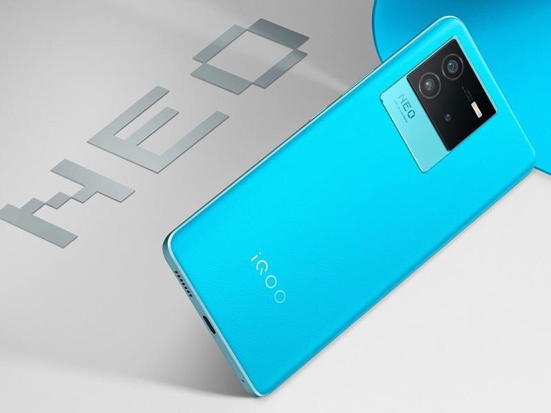 Задняя панель iQOO Neo 6 с камерой и надписью