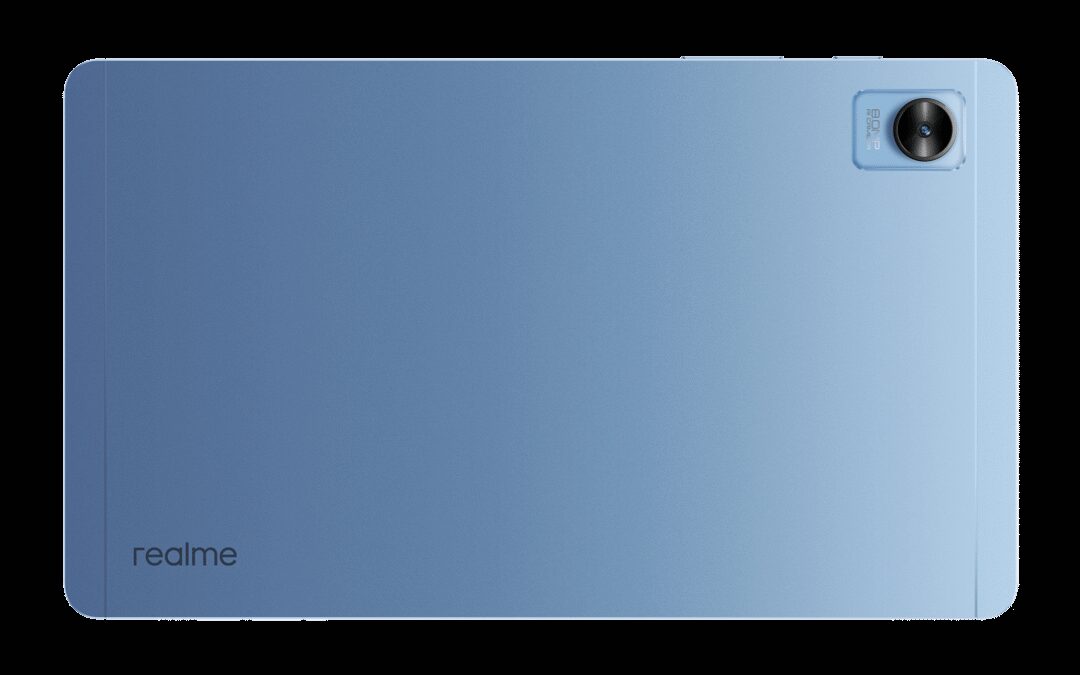 Задняя панель планшета Realme 9 в голубом цвете