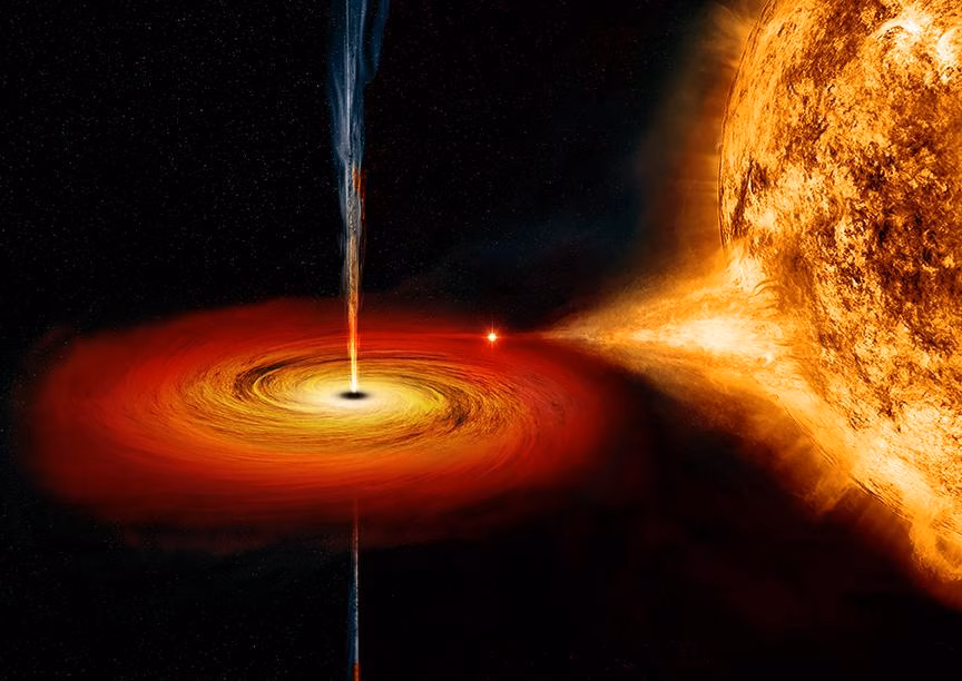 NASA показало, как черные дыры "танцуют" со звездами 2 NASA
