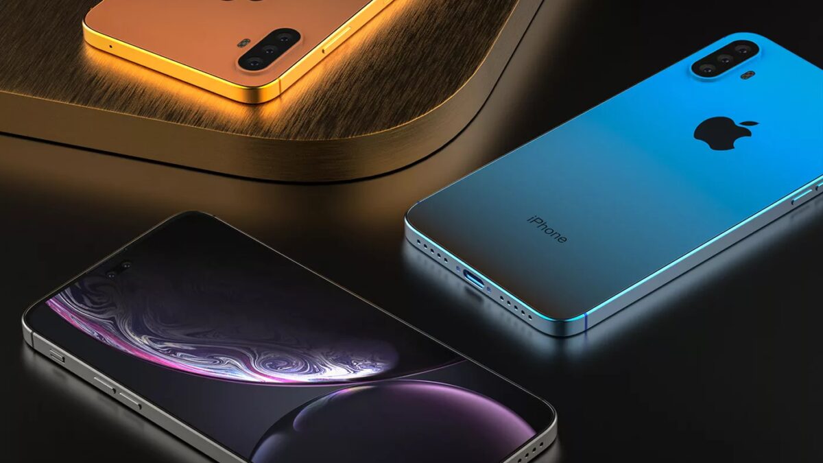 Графика новых iPhone с USB‑C разъёмом и несколькими камерами, дизайн моделей Apple