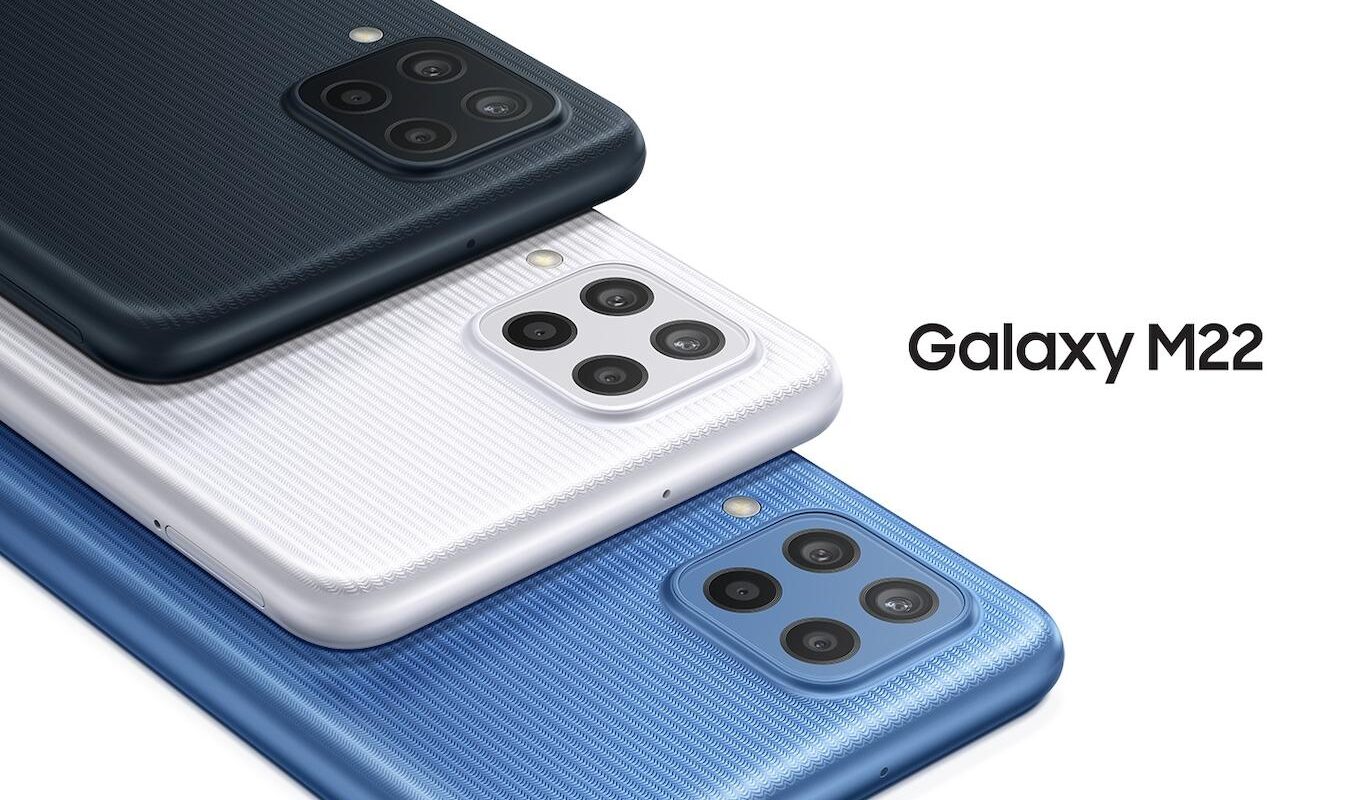 Samsung Galaxy M22 получил обновление Android 12 с One UI 4.1