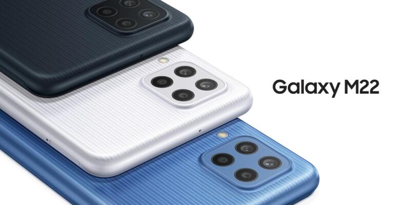 Samsung Galaxy M22 получил обновление Android 12 с One UI 4.1