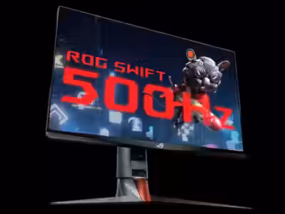 ASUS ROG Swift 500 Hz — игровой монитор с частотой обновления 500 Гц