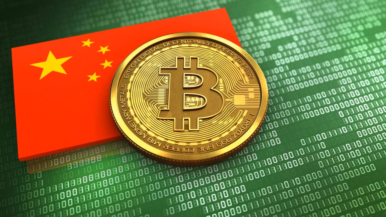 Китай стал вторым в мире по добыче биткоинов, несмотря на запрет 3 kitai bitkoin flag flag china bitcoin btc green