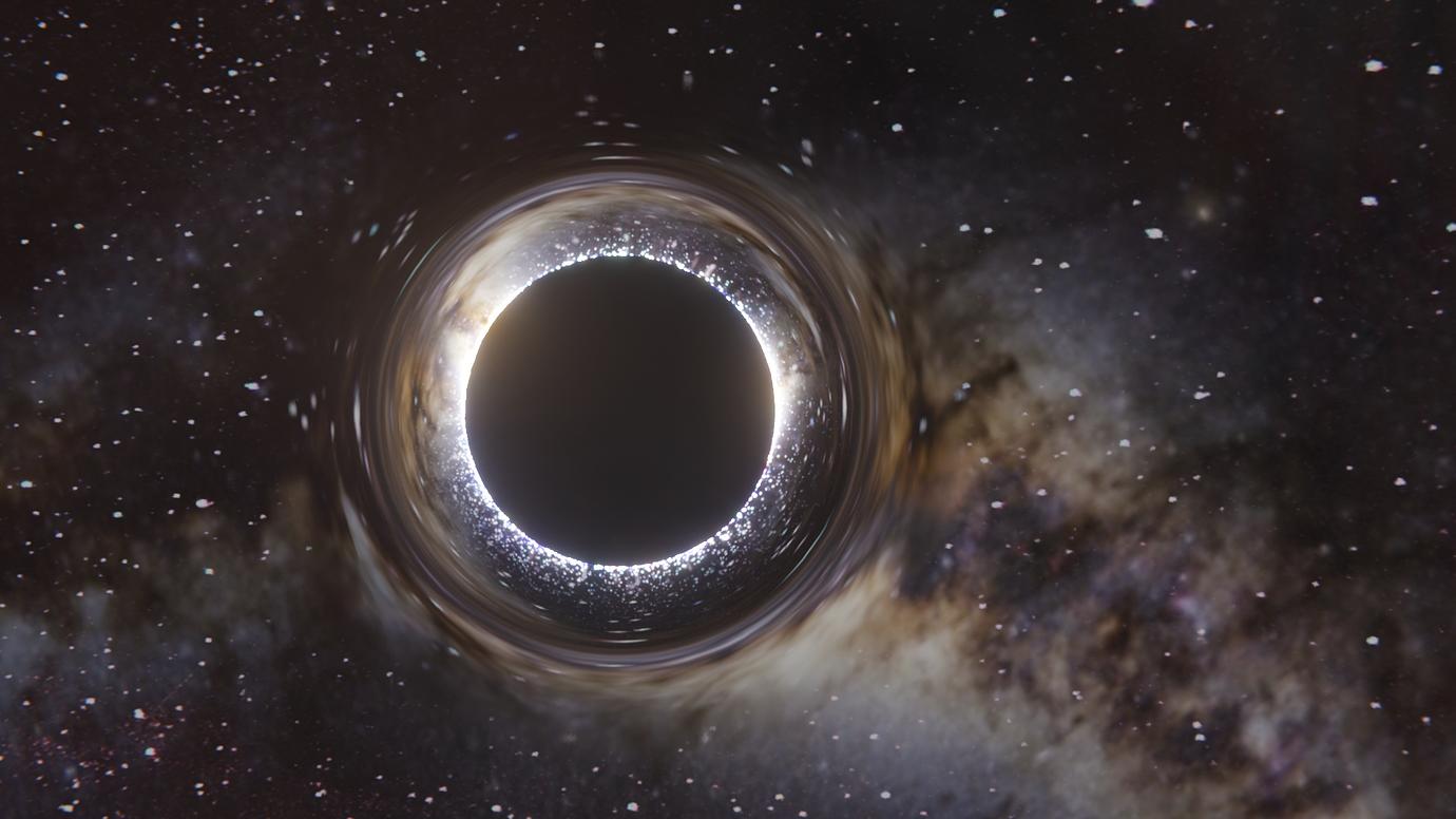 Хаббл обнаружил черную дыру, дрейфующую в одиночестве через нашу галактику ()